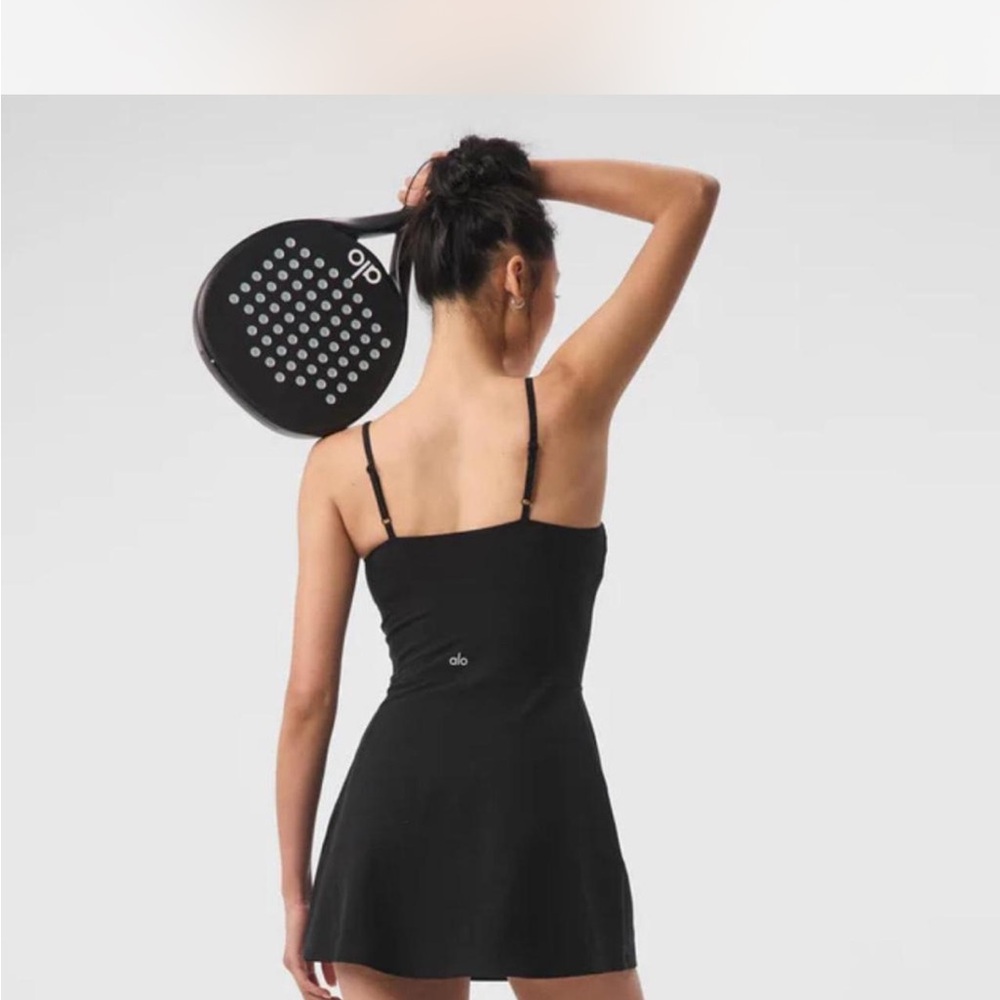 ALO Yoga Black Mini Dress